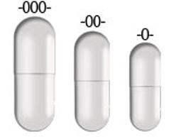 gain weight capsule sizes